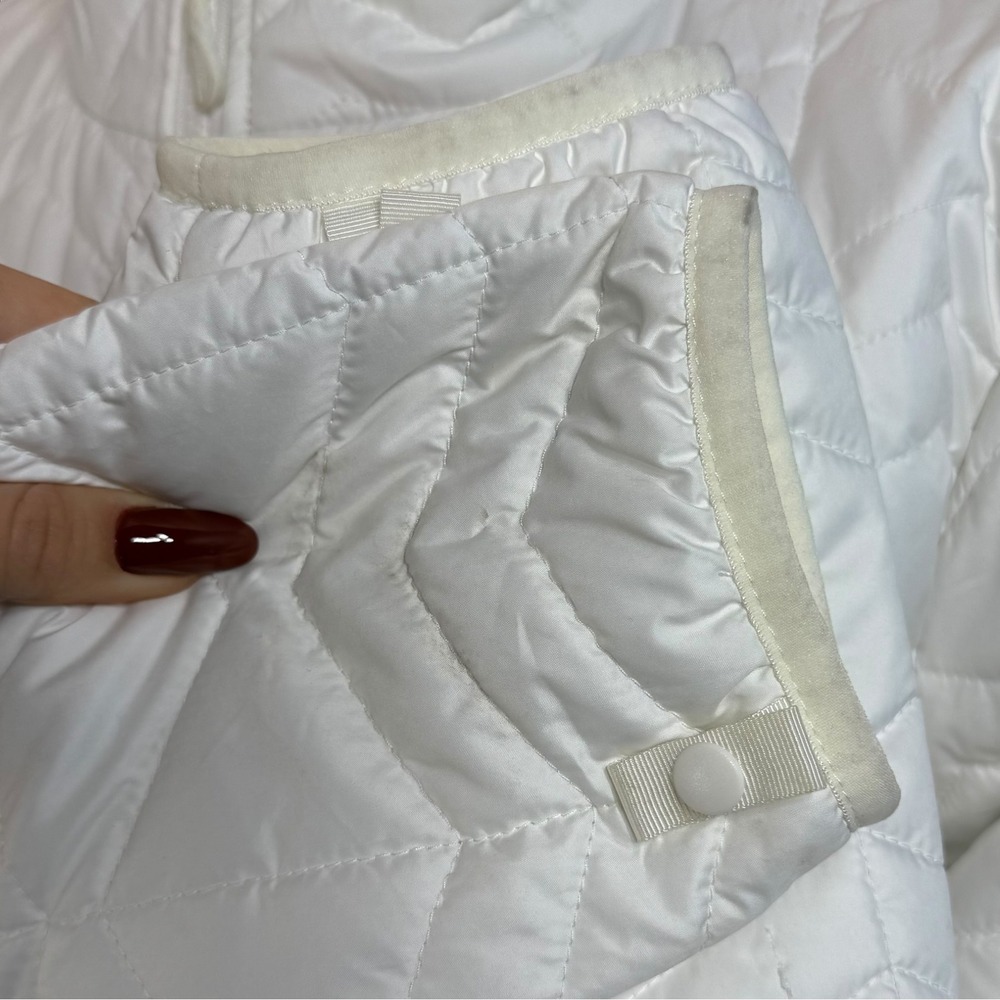 The North Face Women's‎ Quilted Full Zip Jacket White Winter Coat Size XL - Picture 7 of 13